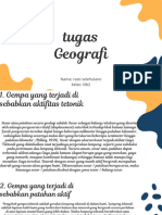 Tugas Geografi: Nama: Rasti Selehulano Kelas: Xib2