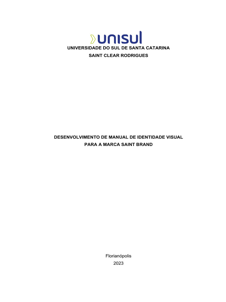 Manual de Identidade Visual | PDF | Cor | Marca