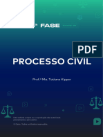 E-Book Direito Processual Civil - Prof. Tatiane Kipper