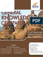 General Knowledge For CSAT Paper 1