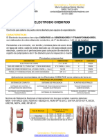 Ficha Tecnica Electrodo Chem Rod 2023 - Generadores y Transformadores