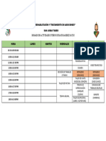 Cronograma de Actividades