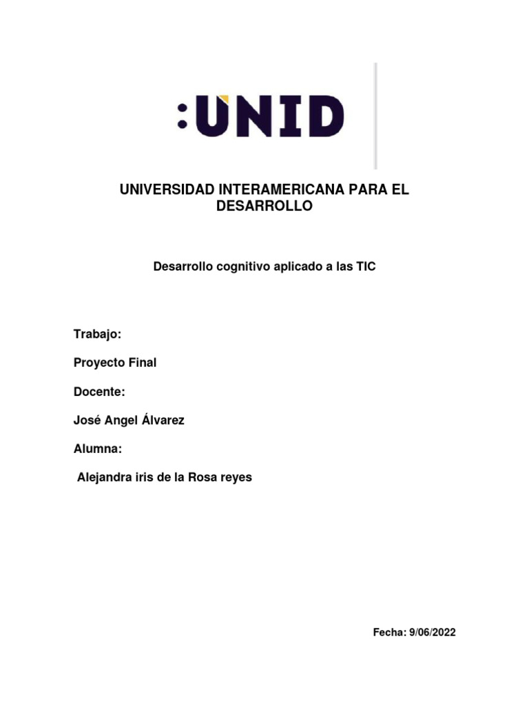 Proyecto Final 1 | PDF | Enseñando | Comprensión lectora