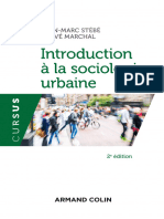 Introduction À La Sociologie Urbaine - 2e Éd. (Jean-Marc Stébé, Hervé Marchal) - 1