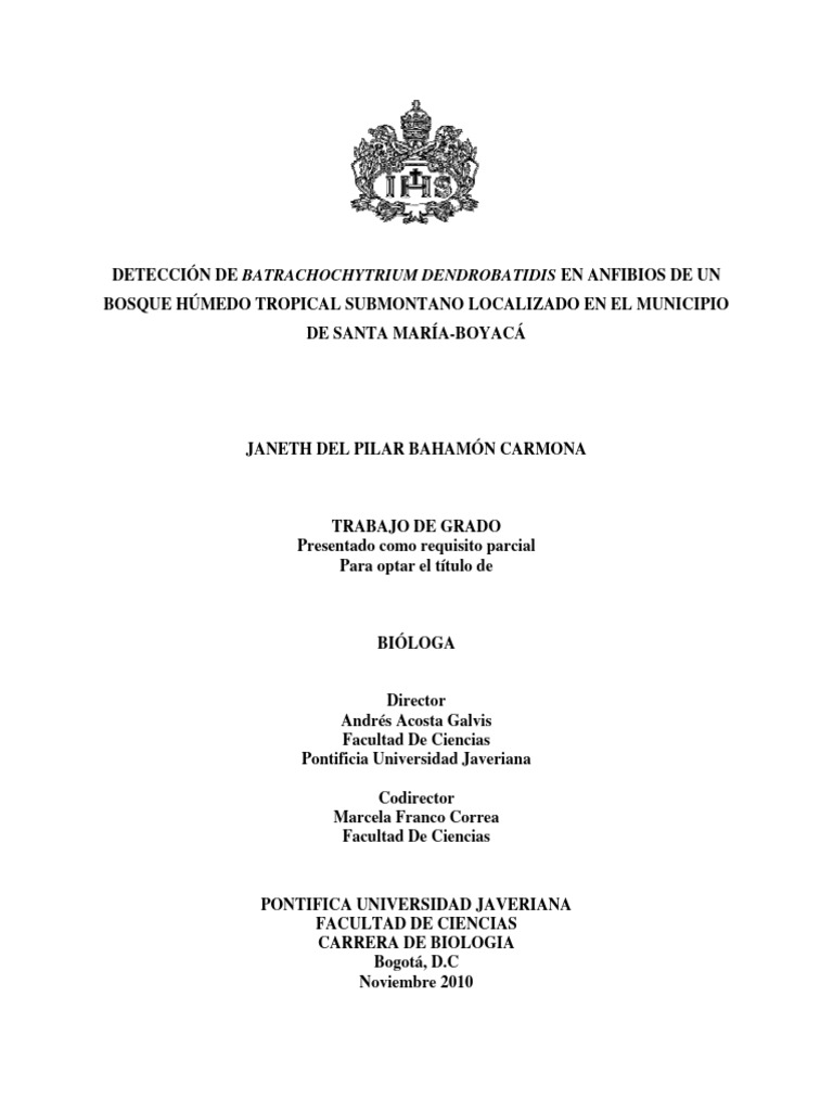 Batrachochytrium dendrobatidis pdf reacci n en cadena de la