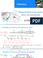 Sistemas de Tuberías en Serie y Paralelo