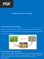 Reinforcement Learning