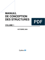 Manuel de Conception Des Structures (MTQ)