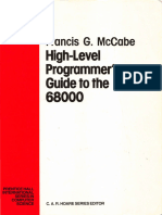 High Level Programmers Guide To The 68000 1992