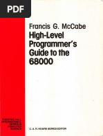 High Level Programmers Guide To The 68000 1992