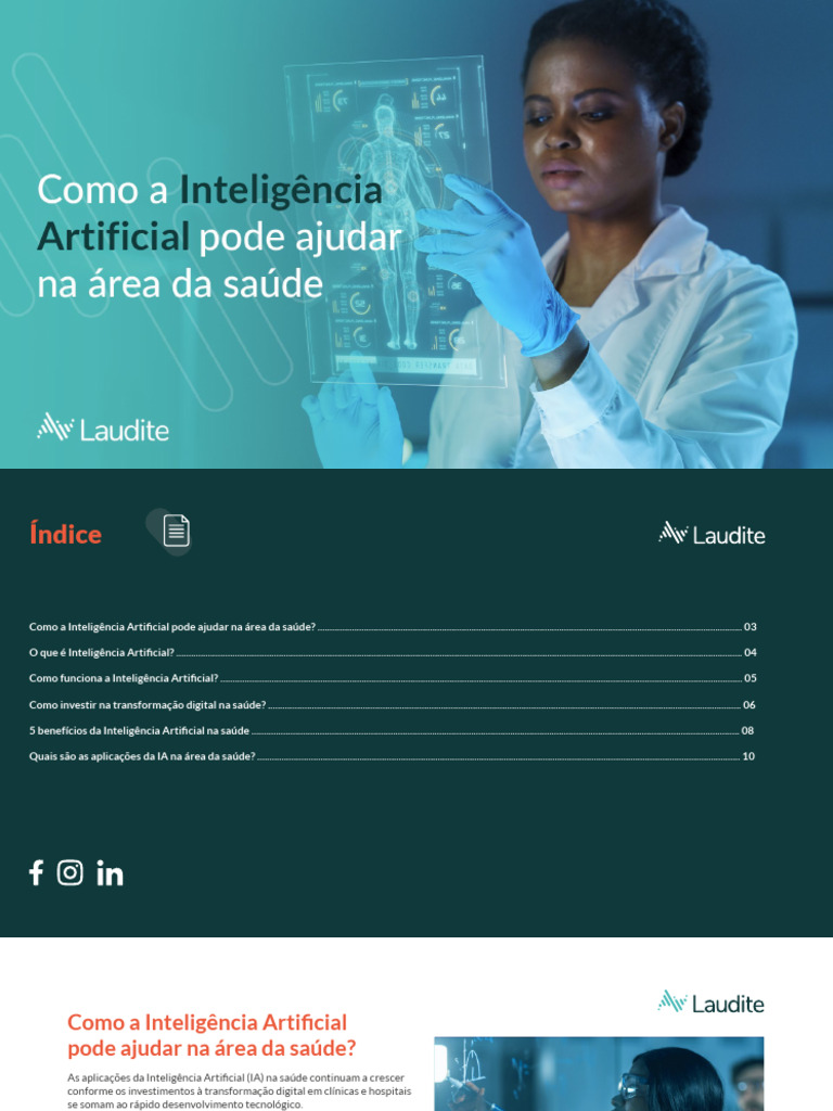 IA Na Área Da Saúde | PDF