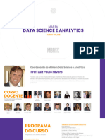 Programa Do Curso - Data Science e Analytics