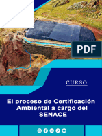 Brochure - El Proceso de Certificación Ambiental A Cargo Del SENACE - Marzo 2024