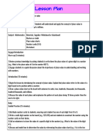 Mathematics Grade 5 Lesson Plan PDF