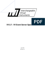 IVI-3.7 Event Server Spec v1
