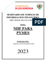 Niif para Pymes