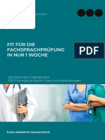 FIT FÜR DIE FACHSPRACHPRÜFUNG in Nur 1 Woche