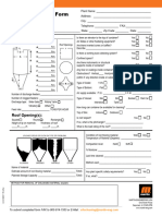 Silo Application Data Form Fillable