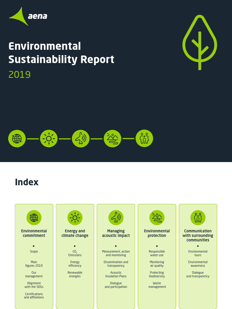 2019 Environmental Sustainability Overview | PDF | Climate Change ...