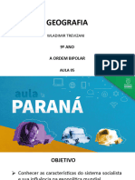 A ORDEM BIPOLAR - 9ºano - Aula05