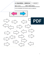 Izquierda Derecha Er Grado 2da Semana