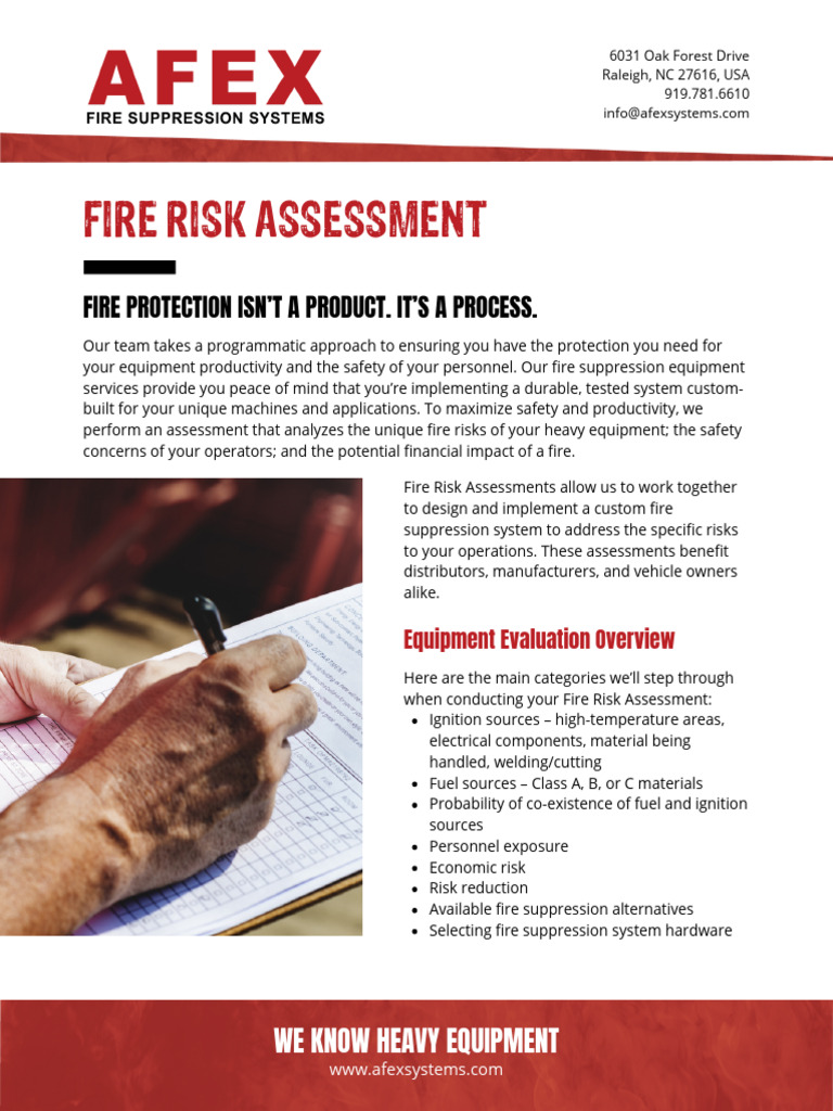 Custom Fire Risk Assessments for Safety | PDF | Fires | Risk Assessment