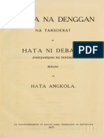 Batak Angkola (1917) Old Testament Portions (Barita Na Denggan Na Tarsoerat Di Hata Ni Debata)