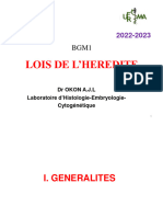 2BGM 1 Lois de L'heredite 2022