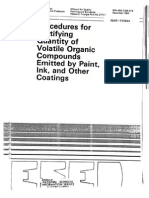 EPA-450/3-84-019 VOCs Emitted by Coatings