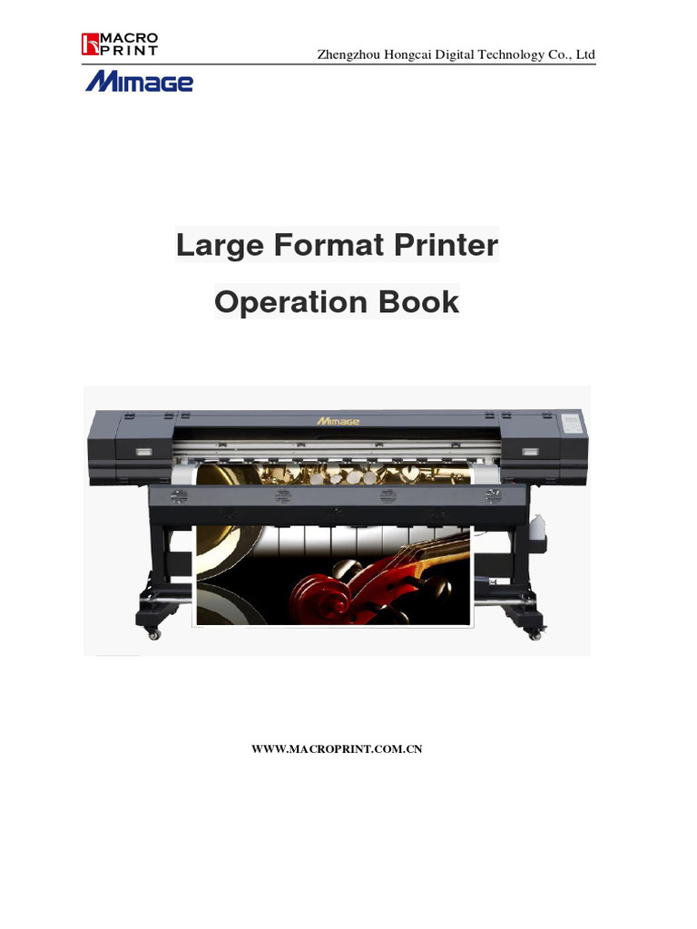 Large Format Printer Operation Manual | PDF | Internet Protocols ...