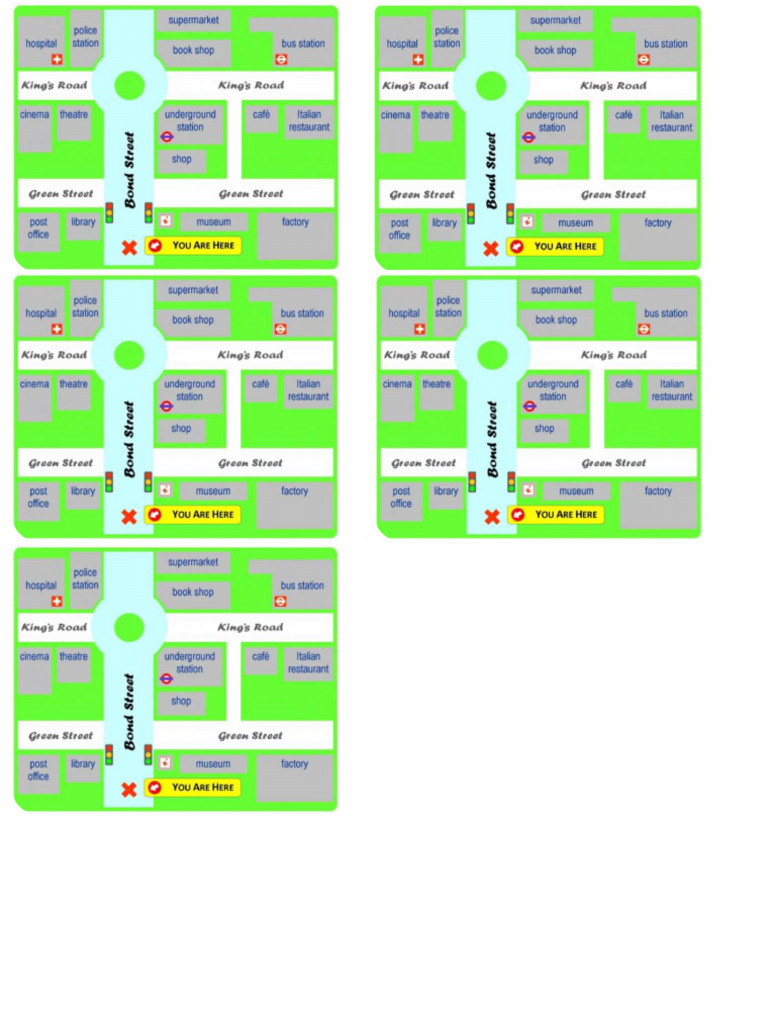 Giving Directions Map | PDF