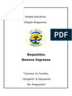 Requisitos Nuevo Ingreso