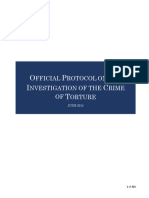 Protocol For Toture en