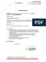 Clariagny Carolina Hernández Oliveira: Informe DE Atencion