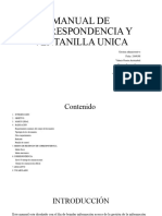 Manual de Correspondencia y Ventanilla Unica