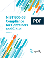 Nist 800 53 Compliance For Containers and Cloud