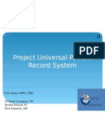 Project Universal Patient Record System
