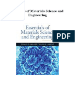 Essentials of Materials Science and Engi