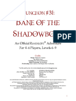 Ravenloft - D&D 2nd - Bane of The Shadowborn