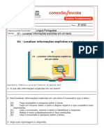 Atividade 6 - D1 - 5º ANO