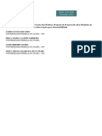 (Artigo) Consumo Sustentável Através Das Lentes Das Práticas - Proposta de Framework Sobre Domínios de Práticas de Consumo Suscetíveis A Intervenções para Sustentabilidade