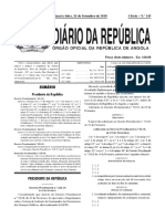 Decreto de Alteração Avaliação de Desempenho MINFIN