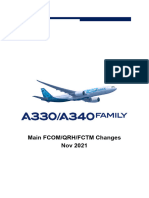 Nov-21 Main Fcom QRH FCTM Changes A330