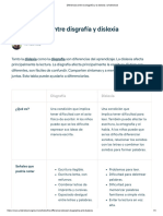 Diferencias Entre La Disgrafía y La Dislexia - Understood