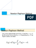Newton-Raphson & Secant Method
