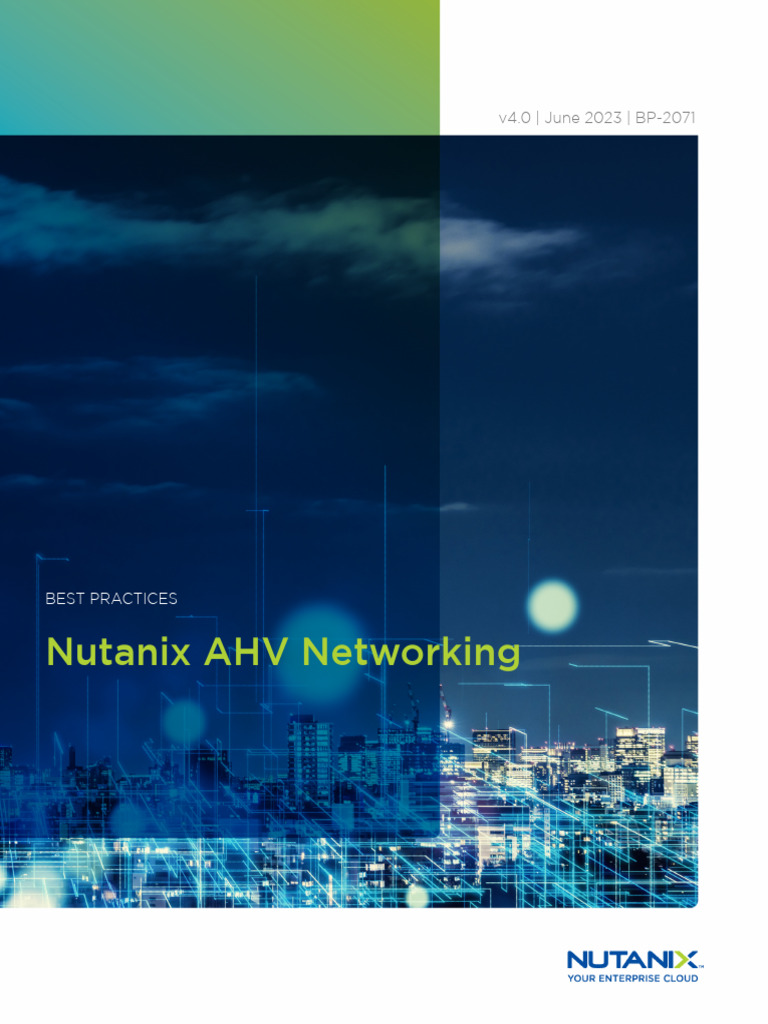 BP 2071 AHV Networking | PDF | Computer Network | Ip Address