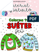 EXTRA. Colorea Tu Sueter Feo WWW - Minders.com - MX