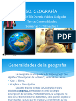 Geografia 5t0 GENERALIDADES