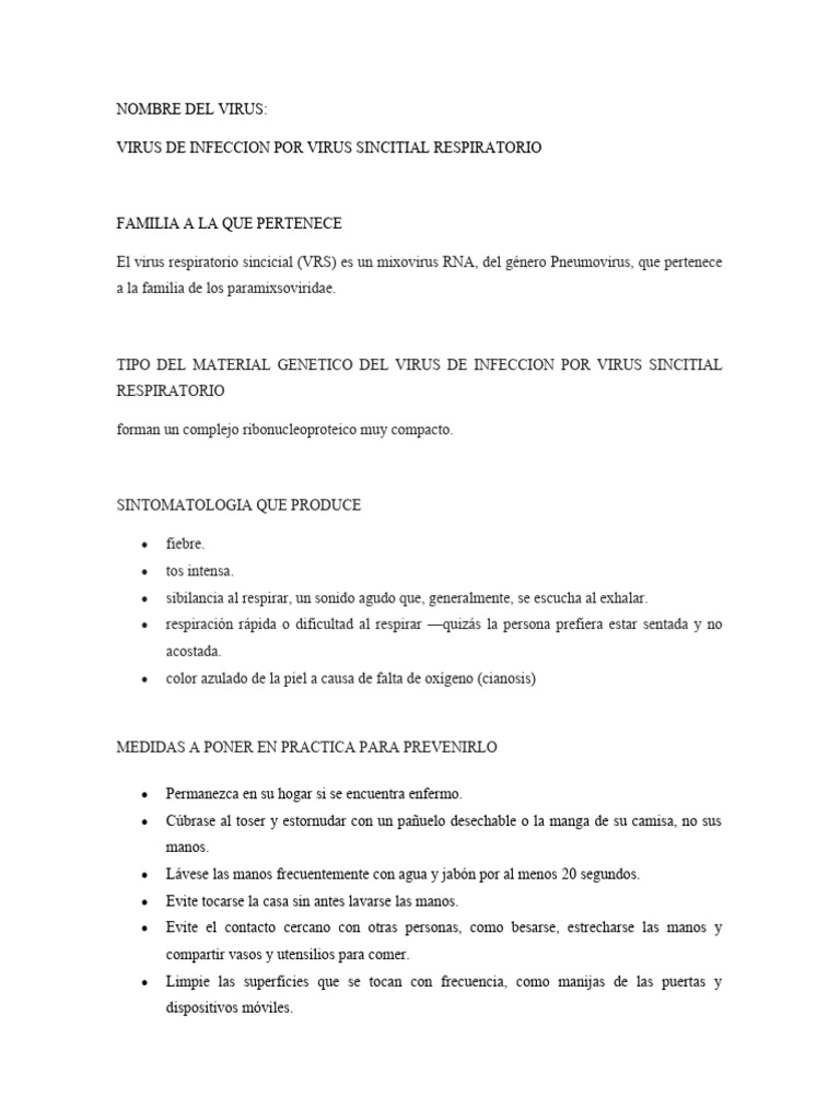 Virus Infecciosos | PDF | Virus | Medicina