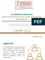 Mediación Como Herramienta en La Resolución Pacifica de Conflictos